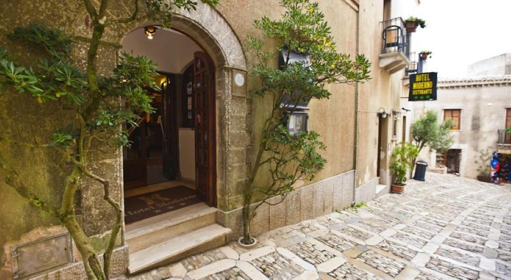 Hotel Moderno Erice Exteriör bild